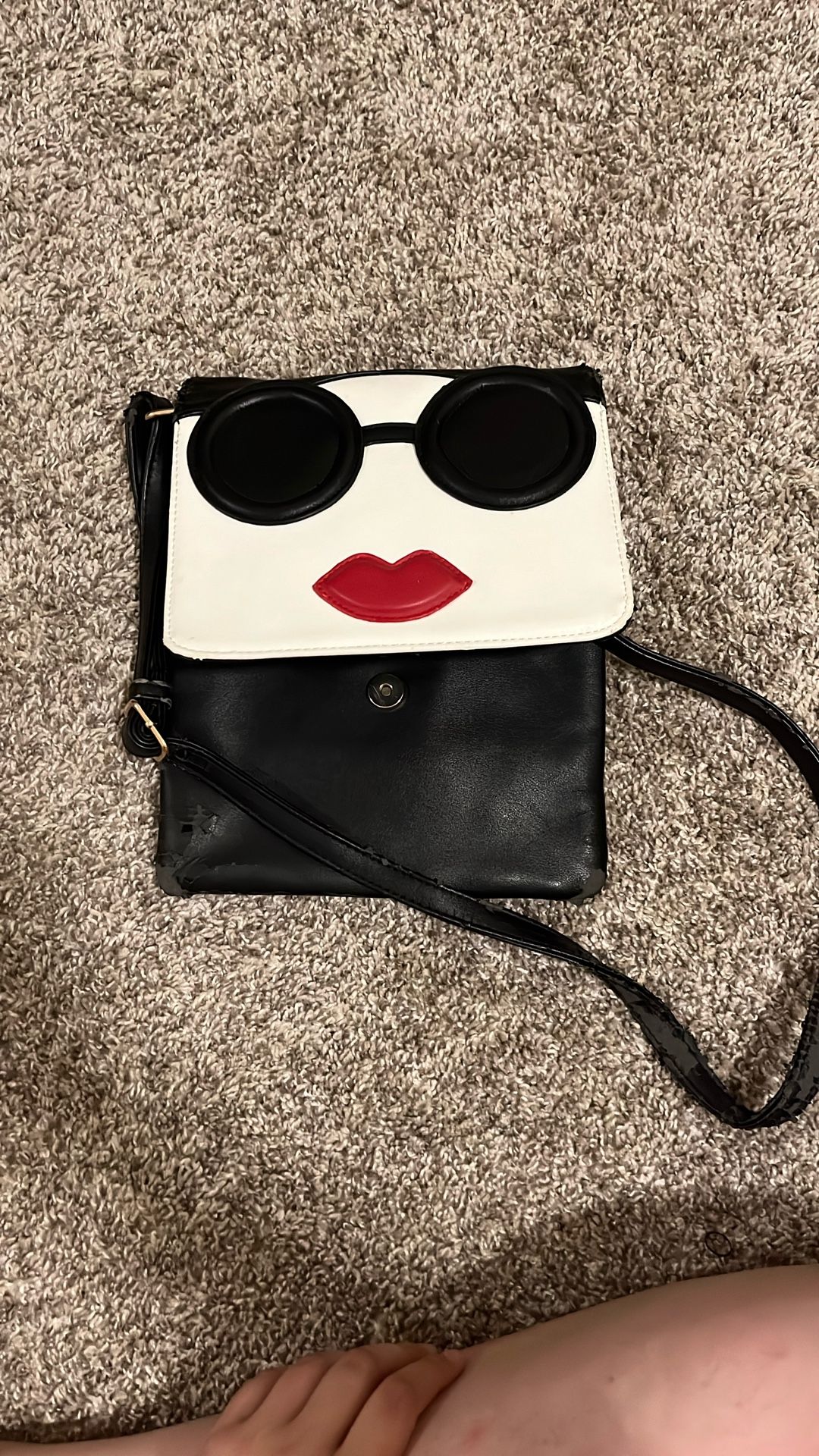 French Woman Cross Body Bag