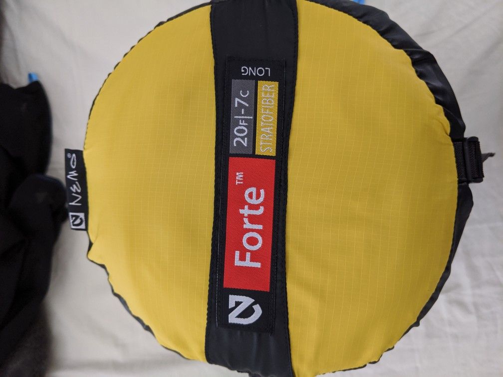 Nemo Forte 20 Degree "Long" Sleeping Bag - Brand New