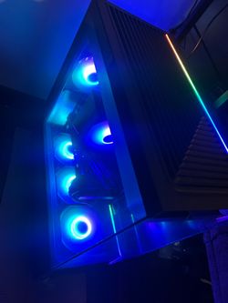 CyberPowerPC gaming setup
