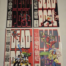 Deadpool: The Circle Chase Marvel Comics #1-4 Set, 1993