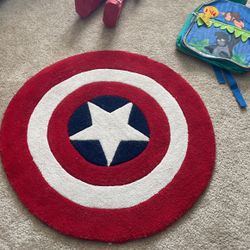 Captain American Rug