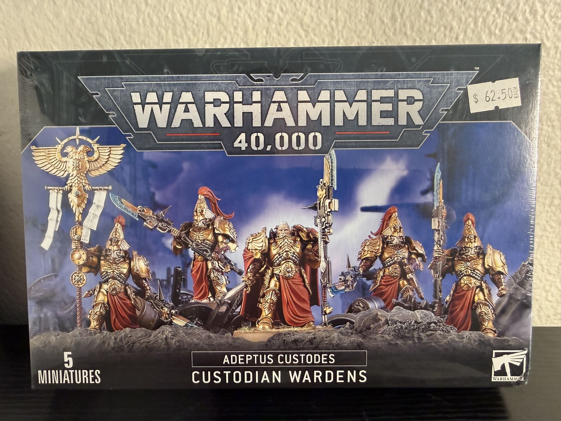 Warhammer 40k Adeptus Custodes Custodian Wardens