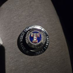 Texas Rangers World Series Ring 