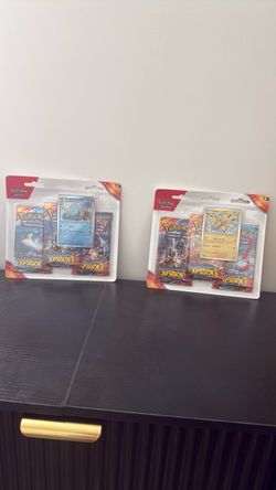 Pokémon Surging Sparks 3-Pack Blister Bundle x2