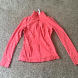 Lululemon Women's Pink and Orange Jacket
