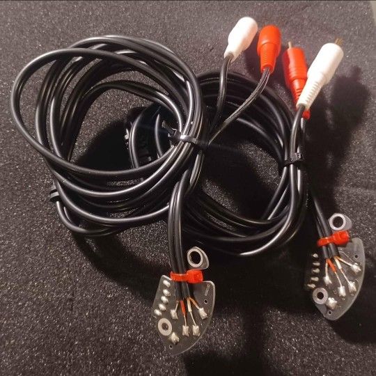 Technics Sl-1200MK2 SL-1210MK2 Audiophile DJ PCB Board RCA Cable Kit Turntable Tone Arm Replacement