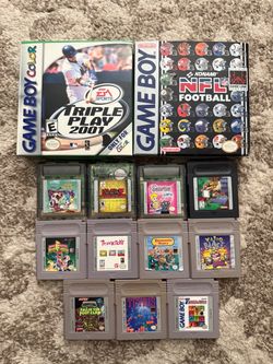 Gameboy / color games 15 each