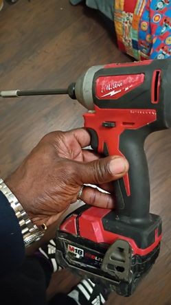 Milwaukee Impact Brushless Drill And Battery