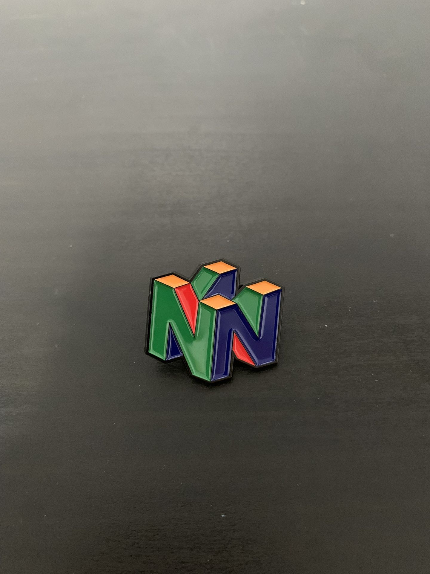 N64 Logo Pin NEW Nintendo Metal Enamel 90’s Gaming Video Game