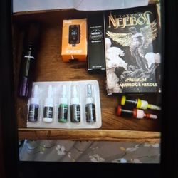 Neebol Wireless Tattoo Machine With Kit
