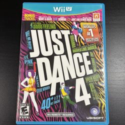 Just Dance 4 for Nintendo Wii U