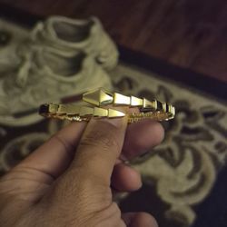 Serpenti Gold Bracelet For Men Size 19