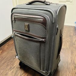Travel Pro Carry On Suitcase With Luggage Organizers & Pocket For Power Bank