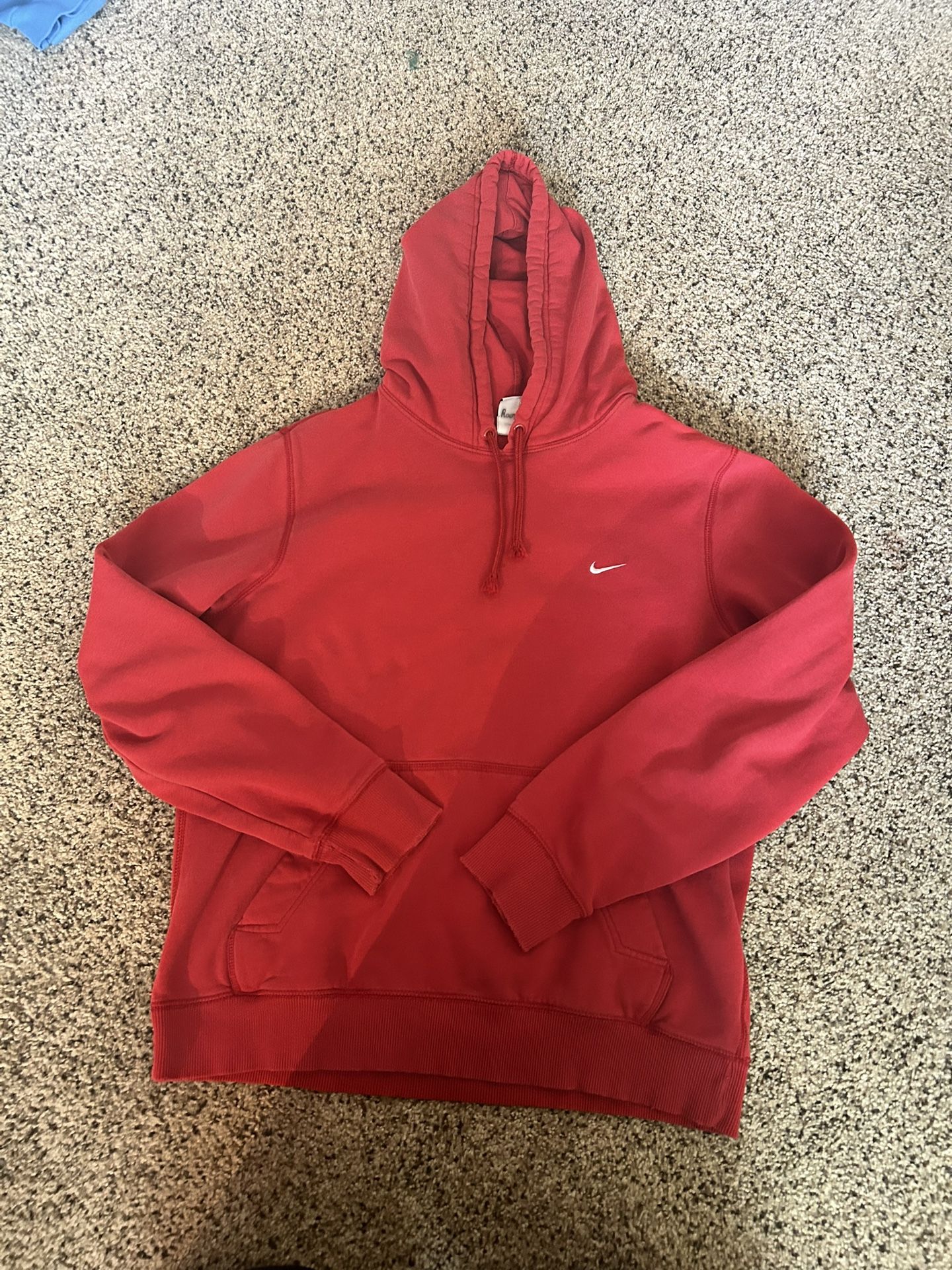 Red Nike Pullover Hoodie