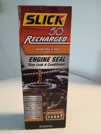 (NEW-UNOPENED) Recharged Engine Seal Stop Leak & Conditioner 16 oz. - $10 (Harahan)