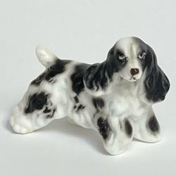Vintage Miniature Dog Figurine 