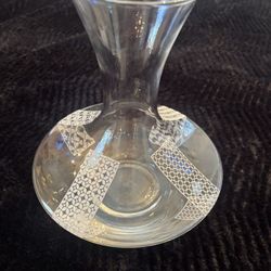 Vintage Mcm Retro Luigi Bormioli Wine Glass Decanter 