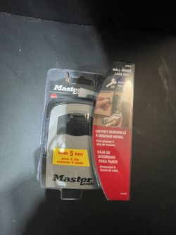 Master Lock Wall Mount Lock Box 