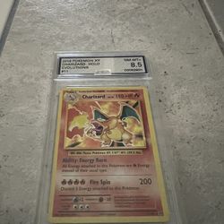 2016 Holographic Charizard  Graded 