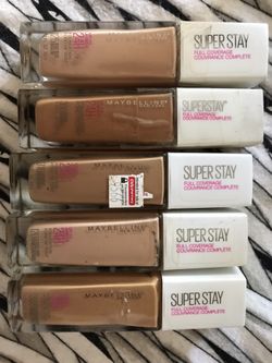 New Maybelline Superstay 24hr Hour Foundations 