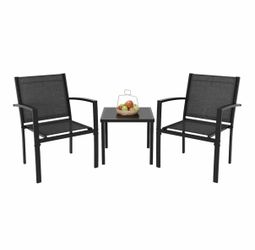 Patio Set: 2 chairs and table
