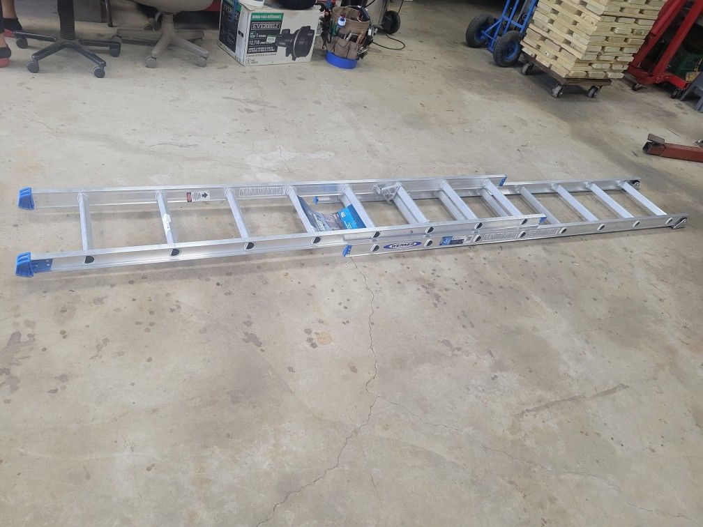 16' Aluminum Werner Extension Ladder 