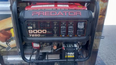 Predator 9000 Pequot generator asking $600 or Bob
