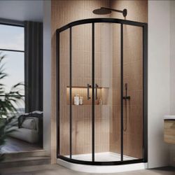 Round Shower Enclosure (Base Not Included)