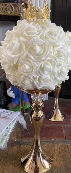 flower ball crown center pieces !