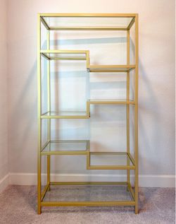 Gold Bookshelf