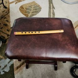 14" Bamboo Flute Vintage Still Plays Good 