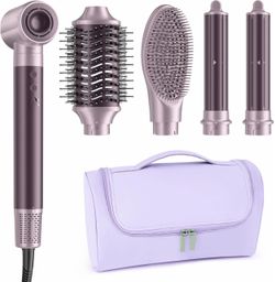 New MESCOMB 5-in-1 Dual Voltage Hair Styler & Dryer Set