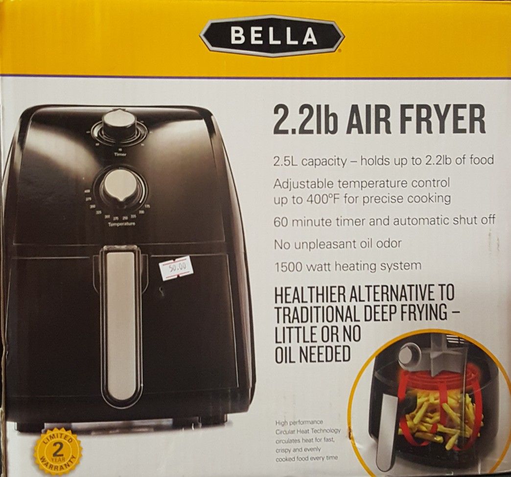 Bella 2.2 LB Air Fryer