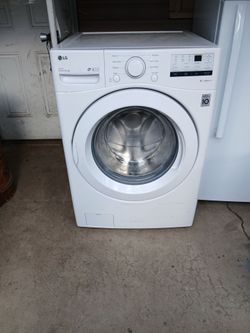 LG front loader washer and dryer
