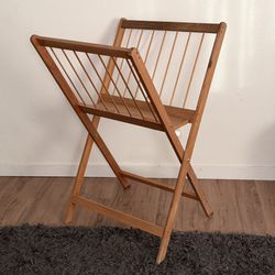 Vintage Folding Print Rack Display Browser Art Storage 