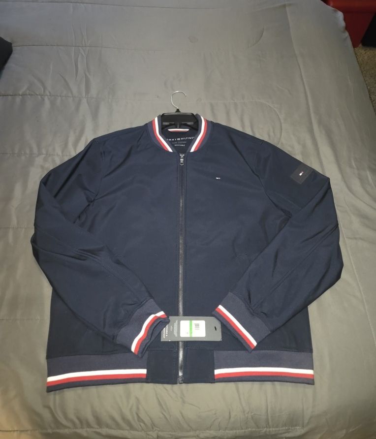 $Stylish Tommy Hilfiger Bomber Jacket$ – Brand New!