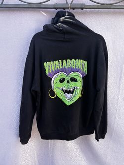 Women’s Medium Viva La Bonita black hoodie 