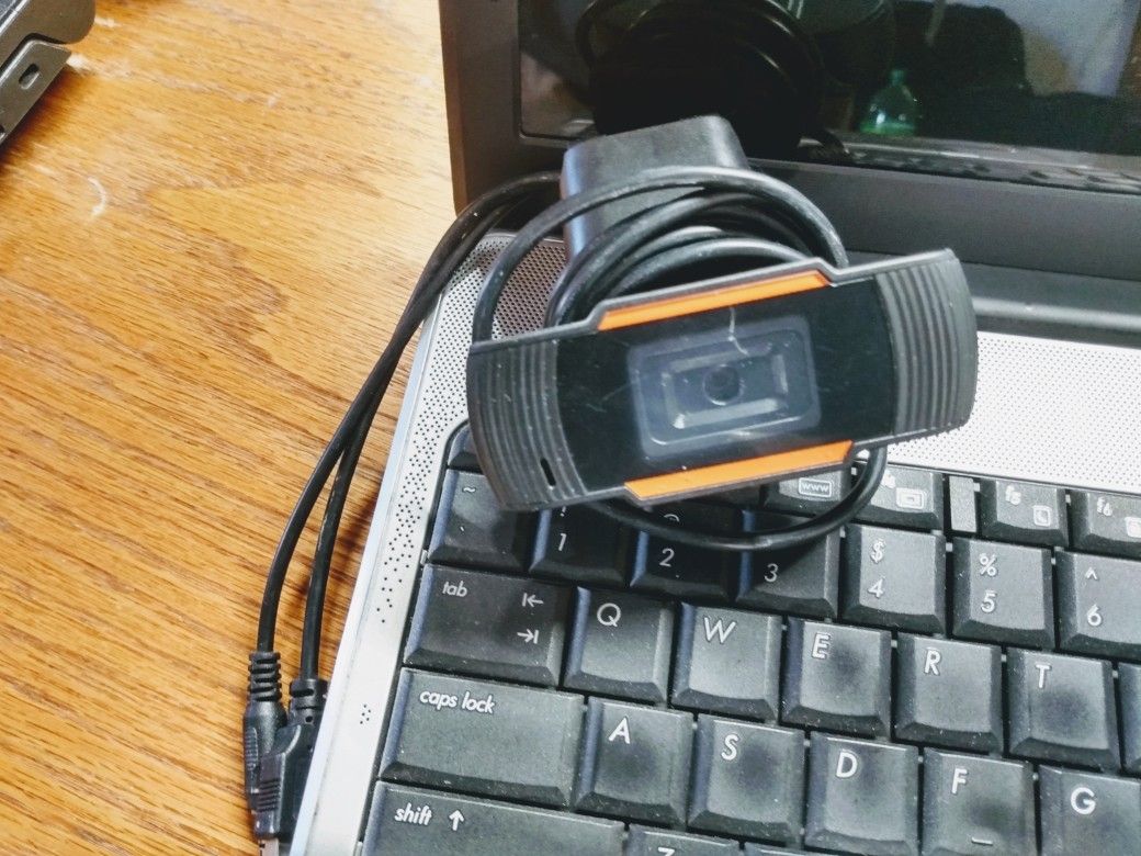 Hp Laptop And Webcam with charger