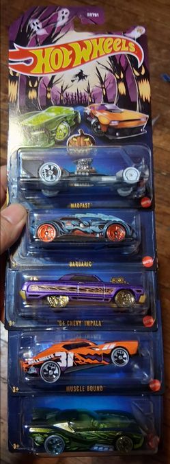 Hot Wheels halloween set