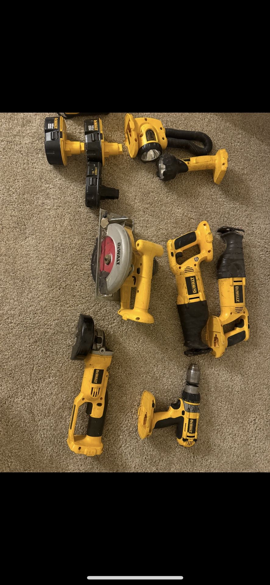 Used 18v Dewalt Tools $200 OBO