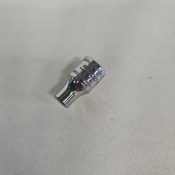 Snap On TMM5 1/4" Drive 6pt 5mm Shallow Chrome Socket C8438