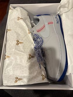 BRAND NEW SZ 11.5 AIR FORCE 1 KOBE DODGERS BLUE