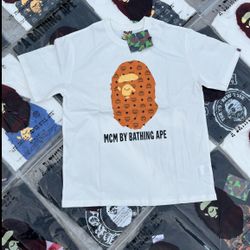 Mcm X Bape Tee All Sizes!!
