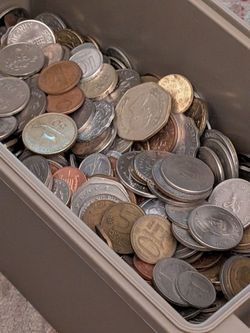 Foreign coins (18pound)