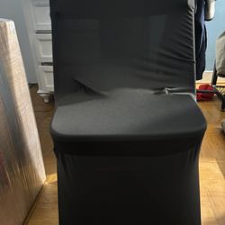 27 Fundas Elásticas Para Sillas Y 5 Manteles Para Mesa Redonda 