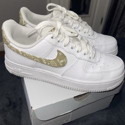 Nike Air Force 1 Brown Paisley