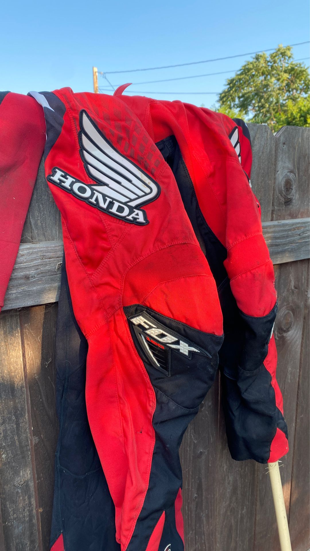 Honda Mx motorcycle gear pants