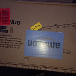 Dual Monitor Arm Desk Mount – Adjustable VESA Stand (Amazon Basics / HNCM1)