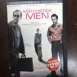 Matchstick Men DVD