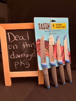 Tasty 4-Piece Steak Knife Set